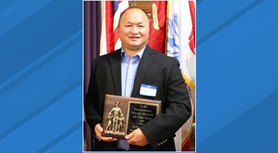 Hickory Elks honors Police Officer Soua Vang